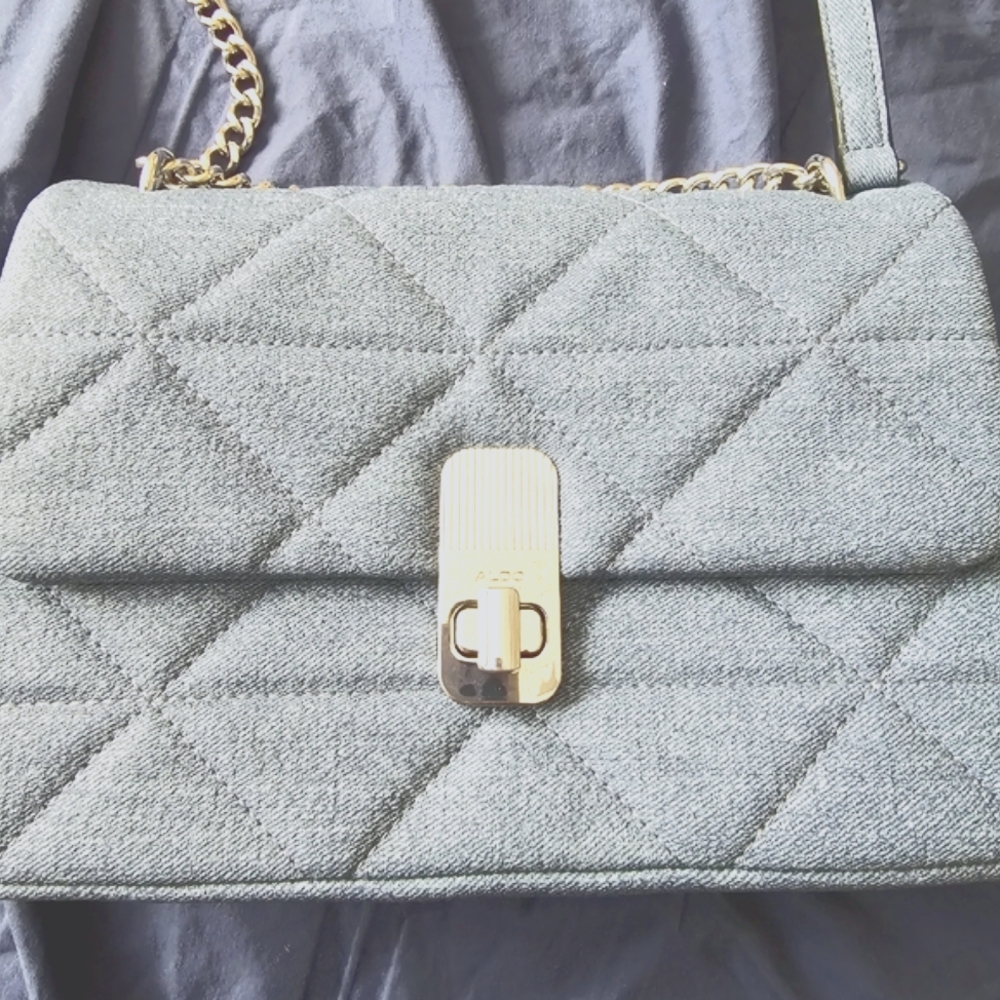 Aldo blue handbag purse